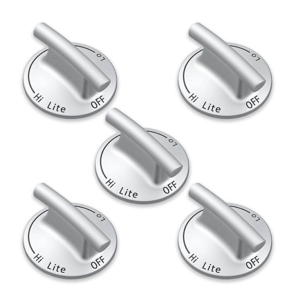 for Whirlpool Jenn-Air Stove Parts Stove knobs Replacement Parts 5 Pieces